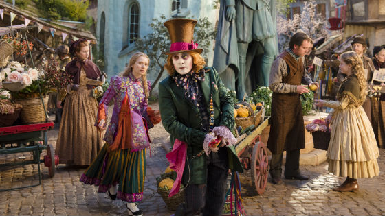 Johnny Depp in Alice through the Looking Glass
