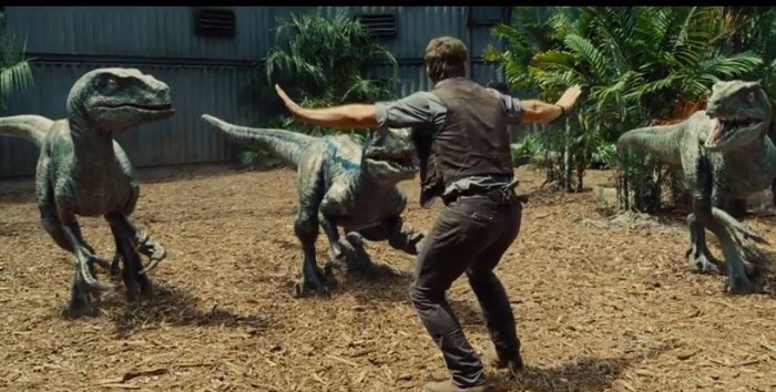 Chris Pratt in Jurassic World