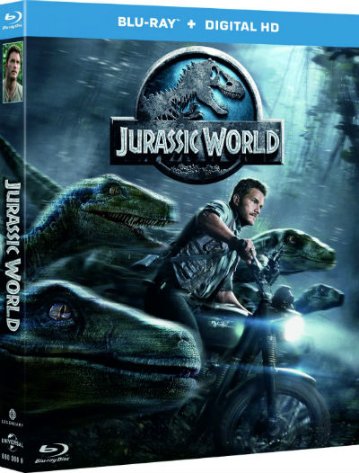 Jurassic World on Blu-Ray DVD