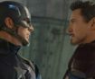Robert Downey Jr and Chris Evans in Captain America Civil War